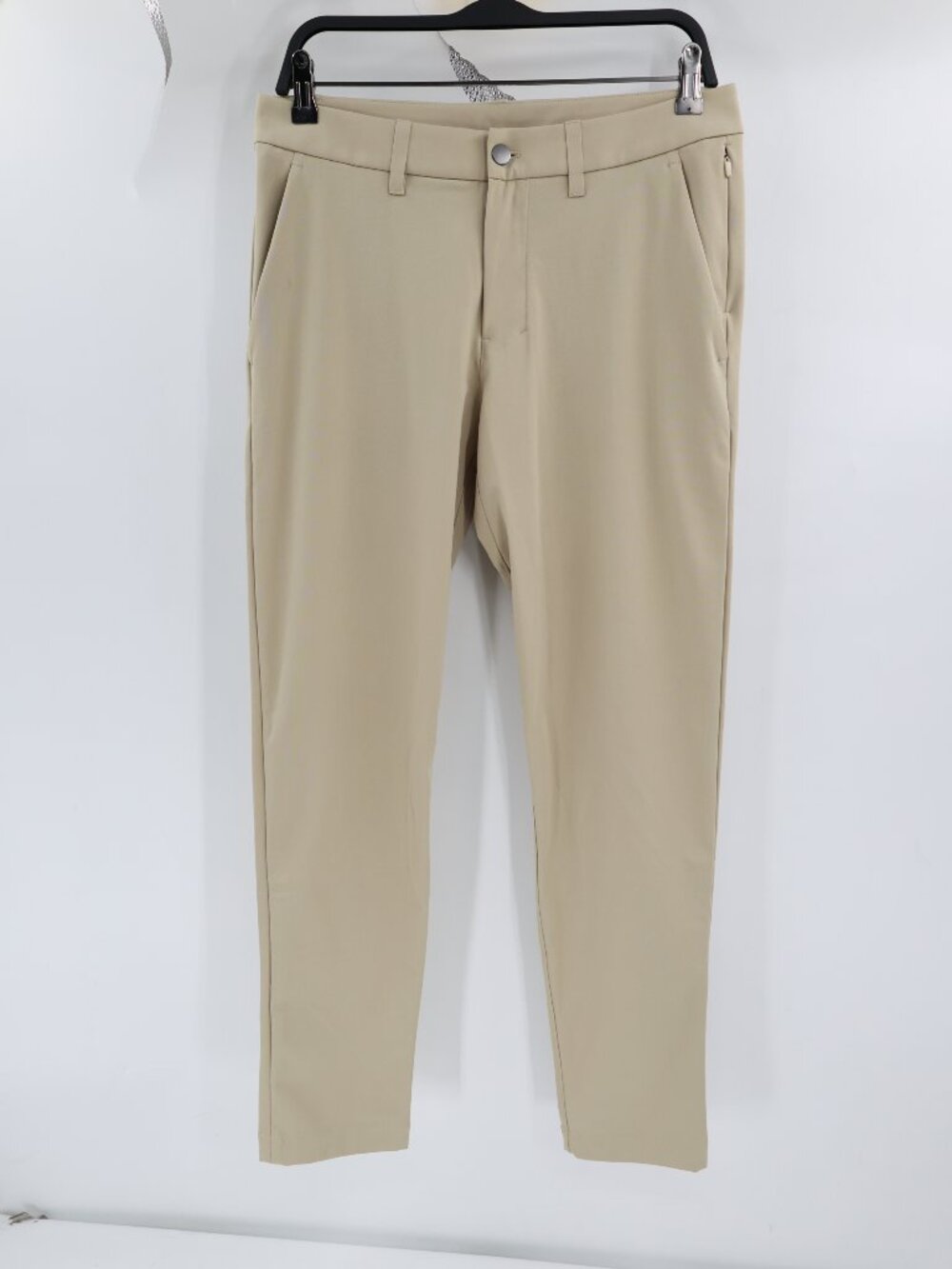 Lululemon Pant Mens 30 L29 ABC Slim Fit Warpstreme Everyday Performance sand Tan